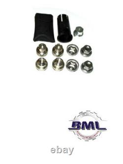 Lr Range Rover P38 Locking Wheel Nut Kit. Part- Rrb100370