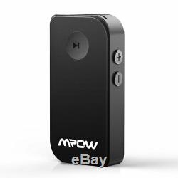 Mpow Wireless Bluetooth5.0 Receiver AUX 3.5mm Audio Adapter Stereo Music Car Kit