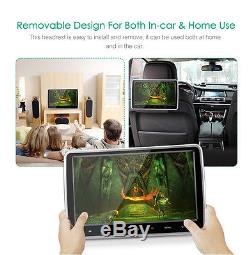 NEW 10.1 Car Rear Seat Entertainment Games Headrest DVD Player USB/HDMI +Remote