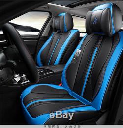 New 6D Car Seat Cover 5 seats Seat Cushion Microfiber Leather Car Sport Styling