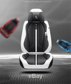 New 6D Car Seat Cover 5 seats Seat Cushion Microfiber Leather Car Sport Styling