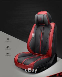 New 6D Car Seat Cover 5 seats Seat Cushion Microfiber Leather Car Sport Styling