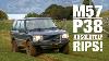New P38 S First Offroad Mission Bmw Power Makes It Too Easy Old Le Bons Track M57 Range Rover