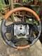 P38 Range Rover Burr Walnut Wood Steering Wheel Genuine Autobiography