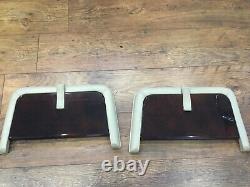 P38 range rover rear seat walnut picnic table trays