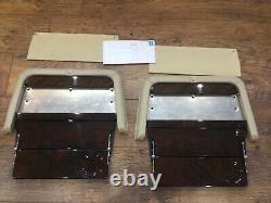 P38 range rover rear seat walnut picnic table trays