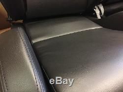 PAIR of BB3 Reclining Universal Bucket Sports Seats Black Ideal For LANDROVER