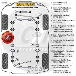 PFF32-302 Powerflex Road Range Rover P38 (94-02) Front Radius Arm to Axle Bushes