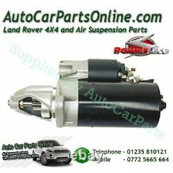 Petrol Starter Motor Powerlite Range Rover P38 MKII V8 4.0 4.6 Models 1995-2002