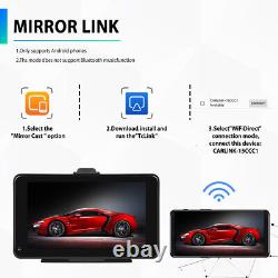 Portable 7in Car Stereo Radio Touch Screen For Apple Carplay Android Auto Player