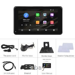 Portable 7in Car Stereo Radio Touch Screen For Apple Carplay Android Auto Player