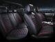 Premium Black Red Leather Full Set Seat Covers For Land Range Rover Discovery