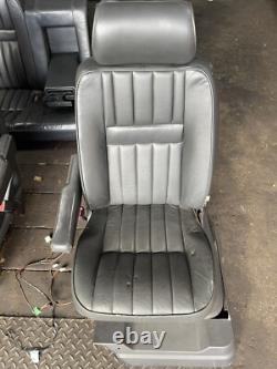 RANGE ROVER P38 2.5 4.0 4.6 BLACK LEATHER INTERIOR SEATS MANUAL TRIM 94-02 5 Bar