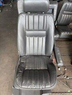 RANGE ROVER P38 2.5 4.0 4.6 BLACK LEATHER INTERIOR SEATS MANUAL TRIM 94-02 5 Bar