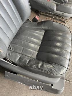 RANGE ROVER P38 2.5 4.0 4.6 BLACK LEATHER INTERIOR SEATS MANUAL TRIM 94-02 5 Bar