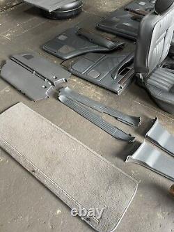 RANGE ROVER P38 2.5 4.0 4.6 BLACK LEATHER INTERIOR SEATS PANELS TRIM 94-02 5 Bar