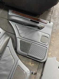 RANGE ROVER P38 2.5 4.0 4.6 BLACK LEATHER INTERIOR SEATS PANELS TRIM 94-02 5 Bar