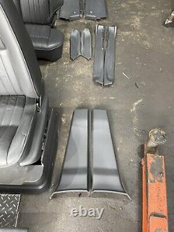 RANGE ROVER P38 2.5 4.0 4.6 BLACK LEATHER INTERIOR SEATS PANELS TRIM 94-99 6 Bar