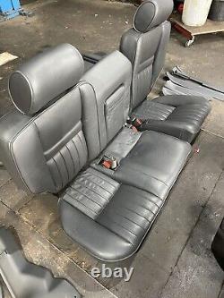 RANGE ROVER P38 2.5 4.0 4.6 BLACK LEATHER INTERIOR SEATS PANELS TRIM 94-99 6 Bar