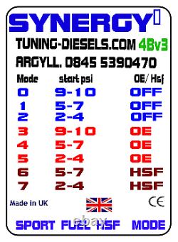 RANGE ROVER P38 2.5L 6CYL DIESEL TUNING BOX SYNERGY 4Bv3, + SPORT BUTTON