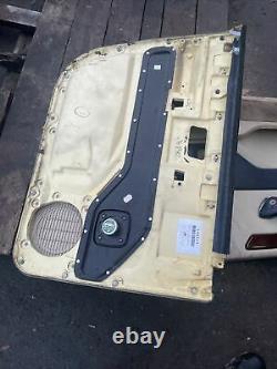 RANGE ROVER P38 Door Cards Set Of 4x 94-02 Cream With Blue Leather Very Rear