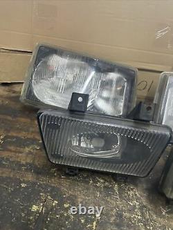 RANGE ROVER P38 Front Light Lens Up Grade 2002 Lamps Set 2x Fogs 2 Lens