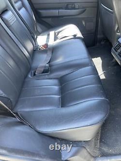 RANGE ROVER P38 Leather Seats Pair Of Black Rear Seats. 1995