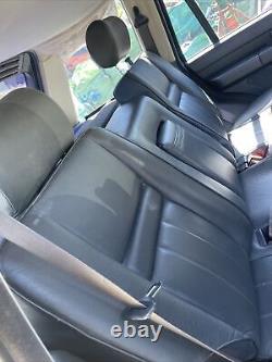 RANGE ROVER P38 Leather Seats Pair Of Black Rear Seats. 1995