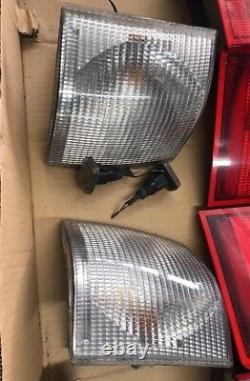 RANGE ROVER P38 Set Of Clear Lights Up Grade Front Rear Lens Very Good