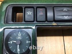 RANGE ROVER P38 Vogue SE Green Wood Dash Switch Panel Surround Centre Console