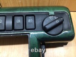 RANGE ROVER P38 Vogue SE Green Wood Dash Switch Panel Surround Centre Console