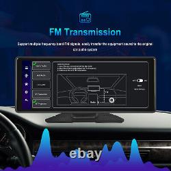 Radio Car Wireless CarPlay Monitor Bluetooth Touch Screen AUX For Android Apple