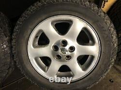 Range Rover P38 18 5x Alloy Wheels Grabber Tyres 255/55/18 94-02 Discovery 2