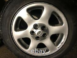 Range Rover P38 18 5x Alloy Wheels Grabber Tyres 255/55/18 94-02 Discovery 2