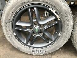 Range Rover P38 18 Hurricane Alloy Wheels Tyres 255/55/18 94-02 Discovery 2