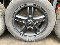 Range Rover P38 18 Hurricane Alloy Wheels Tyres 255/55/18 94-02 Discovery 2