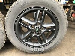 Range Rover P38 18 Hurricane Alloy Wheels Tyres 255/55/18 94-02 Discovery 2