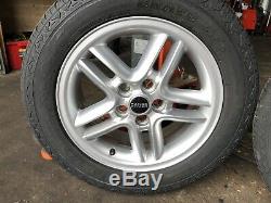 Range Rover P38 18 Hurricane Alloy Wheels Tyres 255/55/18 94-02 Discovery 2 Exc