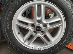 Range Rover P38 18 Hurricane Alloy Wheels Tyres 255/55/18 94-02 Discovery 2 Exc