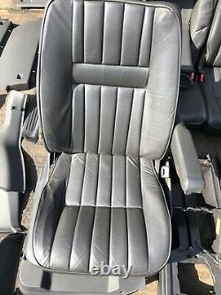 Range Rover P38 2.5 4.0 4.6 Black 5 Bar Leather Interior Seats Door Cards 94-02