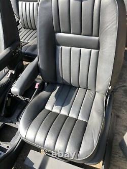 Range Rover P38 2.5 4.0 4.6 Black 5 Bar Leather Interior Seats Door Cards 94-02