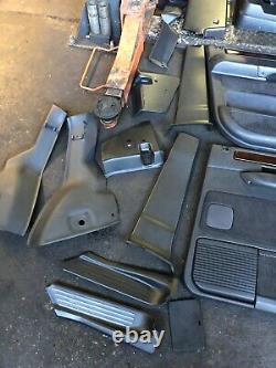 Range Rover P38 2.5 4.0 4.6 Black 5 Leather Interior Seats Door Cards 94-02