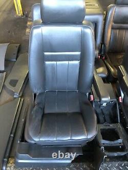Range Rover P38 2.5 4.0 4.6 Black 5 Leather Interior Seats Door Cards 94-02