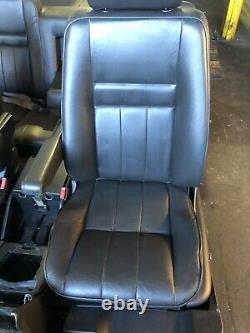 Range Rover P38 2.5 4.0 4.6 Black 5 Leather Interior Seats Door Cards 94-02