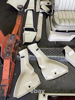 Range Rover P38 2.5 4.0 4.6 Cream 5 Bar Leather Interior Seats Upgrade 94-02