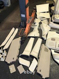 Range Rover P38 2.5 4.0 4.6 Cream 5 Bar Leather Interior Seats Upgrade 94-02