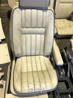 Range Rover P38 2.5 4.0 4.6 Cream 5 Bar Leather Interior Seats Upgrade 94-02