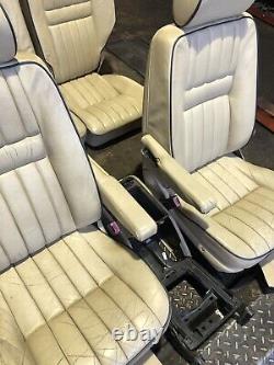 Range Rover P38 2.5 4.0 4.6 Cream 5 Bar Leather Interior Seats Upgrade 94-02