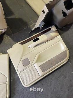 Range Rover P38 2.5 4.0 4.6 Cream 5 Bar Leather Interior Seats Upgrade 94-02