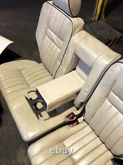 Range Rover P38 2.5 4.0 4.6 Cream 5 Bar Leather Interior Seats Upgrade 94-02